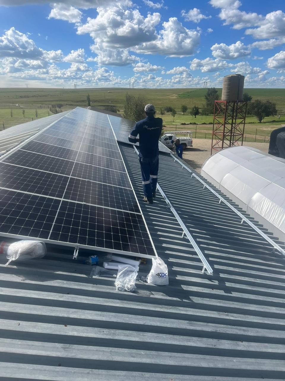 Agricultural Rooftop Solar Array