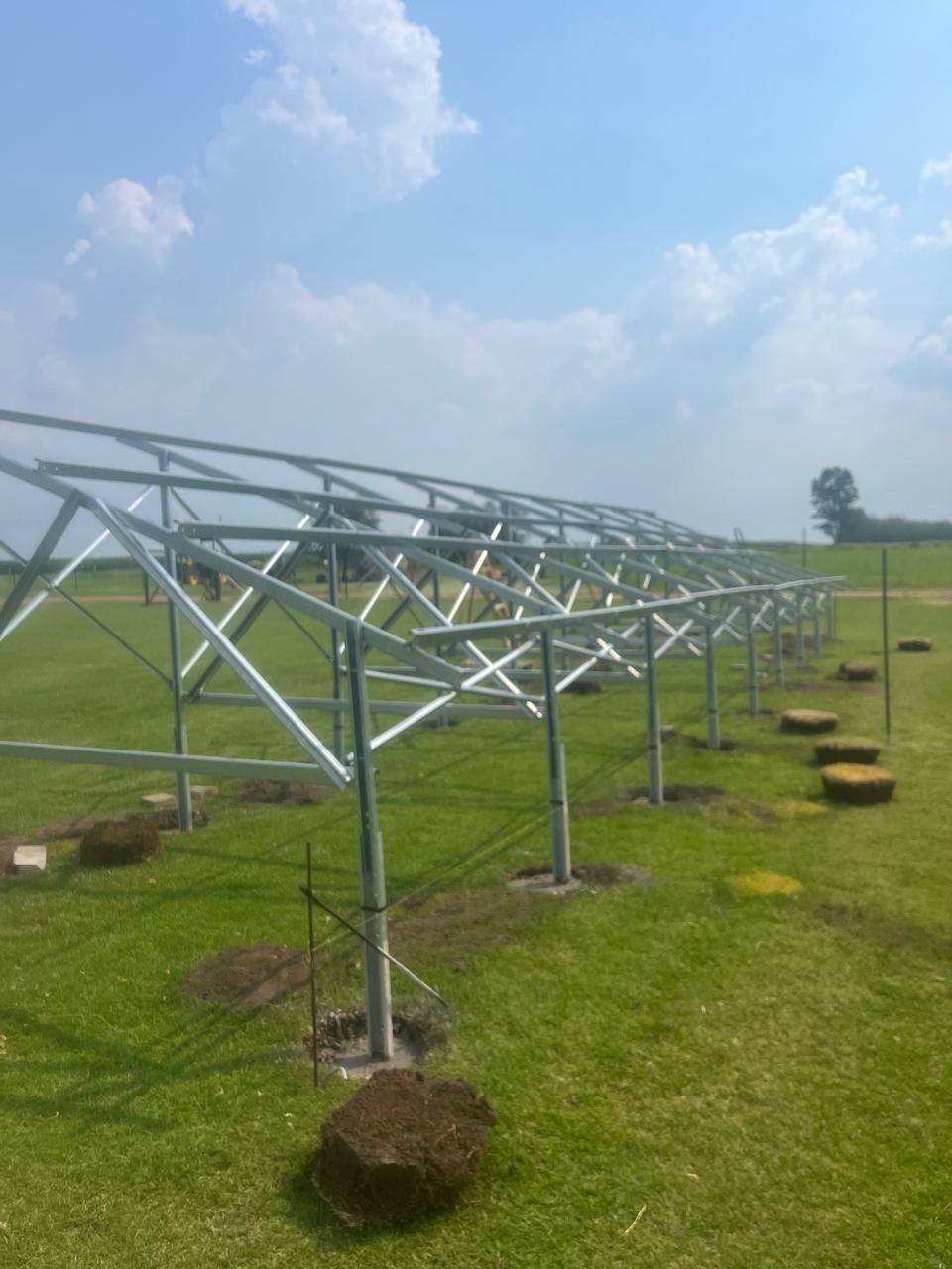 Ground-Mount Solar Structure