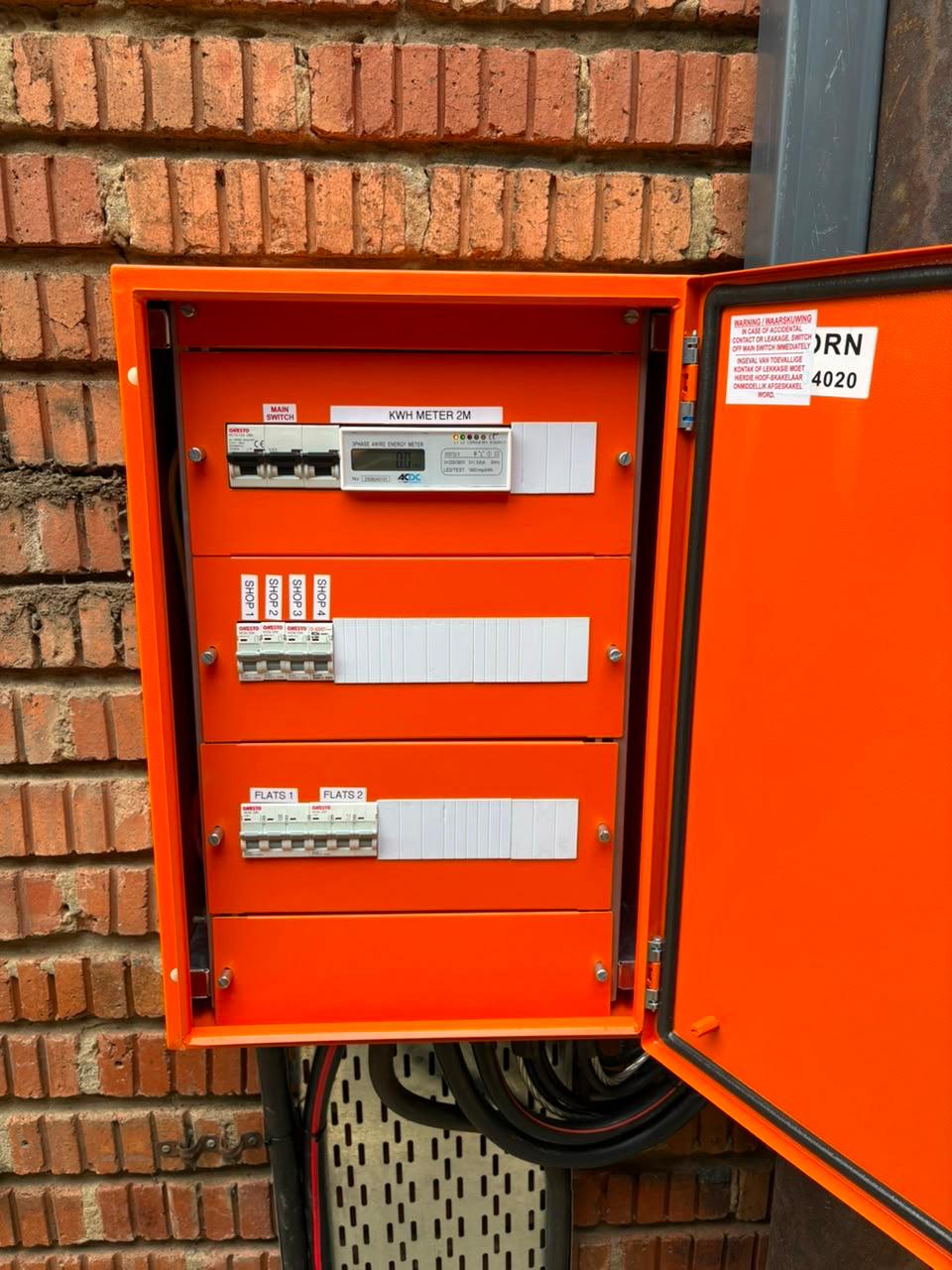 Multi-Tenant Metering Board